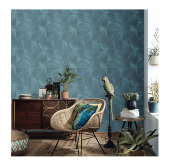 Papier Peint ERISMANN Collection MARTINIQUE 10392-19 Bleu