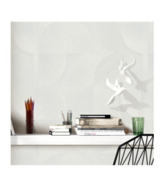 Papier Peint ERISMANN Collection MARTINIQUE 10392-31 Blanc