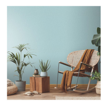 Papier Peint ERISMANN Collection MARTINIQUE 10393-18 Bleu clair
