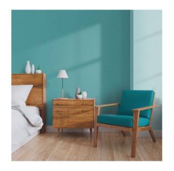 Papier Peint ERISMANN Collection MARTINIQUE 10393-43 Bleu turquoise