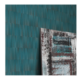 Papier Peint ERISMANN Collection MARTINIQUE 10398-19 Bleu