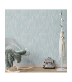 Papier Peint ERISMANN Collection MARTINIQUE 10398-35 Vert d'eau