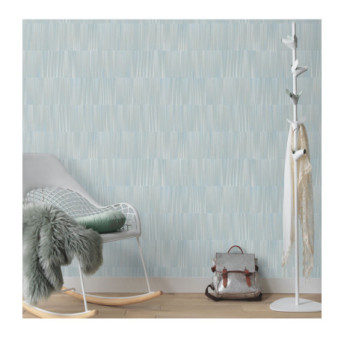 Papier Peint ERISMANN Collection MARTINIQUE 10398-35 Vert d'eau