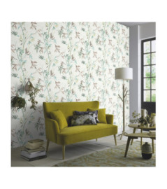 Papier Peint ERISMANN Collection MARTINIQUE 12188-18 Vert celadon