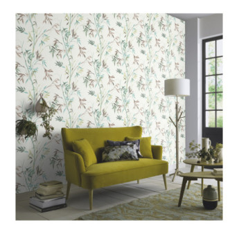 Papier Peint ERISMANN Collection MARTINIQUE 12188-18 Vert celadon