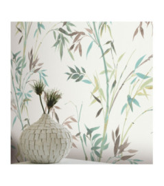 Papier Peint ERISMANN Collection MARTINIQUE 12188-18 Vert celadon