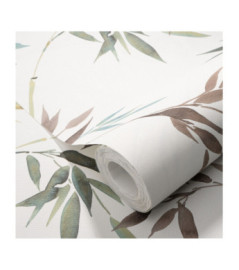 Papier Peint ERISMANN Collection MARTINIQUE 12188-18 Vert celadon