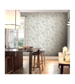 Papier Peint ERISMANN Collection MARTINIQUE 12188-38 Beige gris