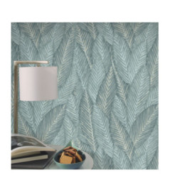 Papier Peint ERISMANN Collection MARTINIQUE 12191-35 Vert celadon