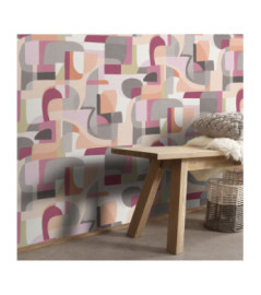Papier Peint ERISMANN Collection GENTLE 10432-06 Rose gris