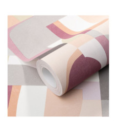 Papier Peint ERISMANN Collection GENTLE 10432-06 Rose gris