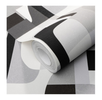 Papier Peint ERISMANN Collection GENTLE 10432-10 Gris noir