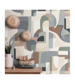 Papier Peint ERISMANN Collection GENTLE 10432-11 Vert marron