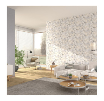 Papier Peint ERISMANN Collection GENTLE 10433-02 Beige gris
