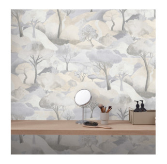 Papier Peint ERISMANN Collection GENTLE 10433-02 Beige gris