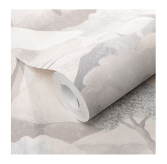 Papier Peint ERISMANN Collection GENTLE 10433-02 Beige gris