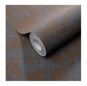 Papier Peint ERISMANN Collection GENTLE 10435-47 Brun anthracite