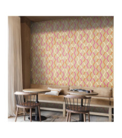 Papier Peint MASUREEL Collection JOY Zigzag Punch JOY004