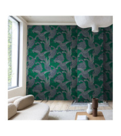 Papier Peint MASUREEL Collection Terra Guinea Sienna (70cm) TER102