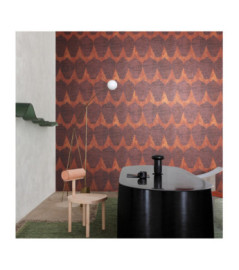 Papier Peint MASUREEL Collection Terra Hemia Sienna (70cm) TER202