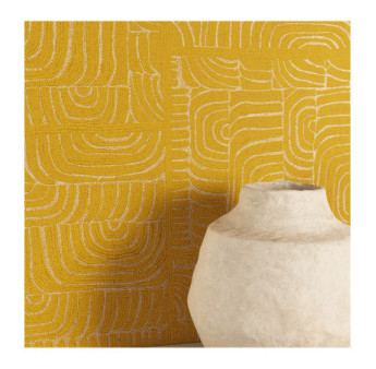 Papier Peint MASUREEL Collection Terra Tehani Calendula (70cm) TER503
