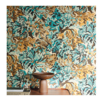 Papier Peint MASUREEL Collection Rhapsody Idilia Amazonite  RHA003