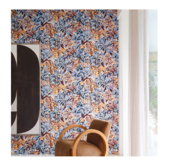 Papier Peint MASUREEL Collection Rhapsody Idilia Nocturne  RHA004