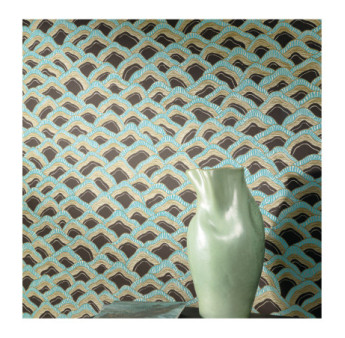 Papier Peint MASUREEL Collection Rhapsody Munro Amazonite  RHA303