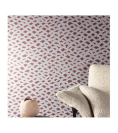 Papier Peint MASUREEL Collection Rhapsody Munro Prune  RHA304