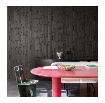 Papier Peint MASUREEL Collection Rock Ovala Coffee  ROC203