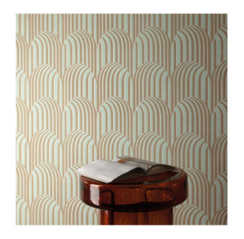 Papier Peint MASUREEL Collection Rock Arko Jade  ROC302