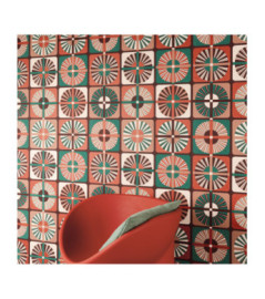 Papier Peint MASUREEL Collection Rock Ray Cantaloupe ROC403