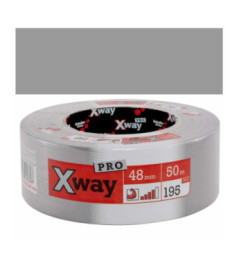 Adhésif toilé X-Way Pro SCHULLER gris 50mx48mm