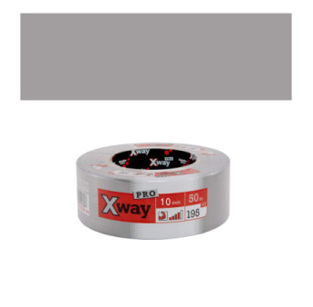 Adhésif toilé X-Way SCHULLER gris 10mx48mm