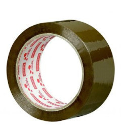 Adhésif d'emballage SCHULLER PVC brun 66mx50mm réf : 45739