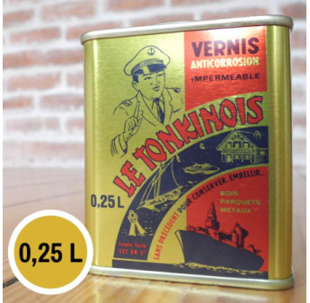 Vernis haute protection LE TONKINOIS 0,25L