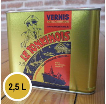 Vernis haute protection LE TONKINOIS 2,5L