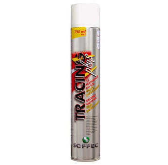 Aérosol traceur de ligne SOPPEC Tracing Pro blanc 750ml