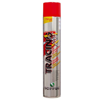 Aérosol traceur de ligne SOPPEC Tracing Pro Rouge 750ml