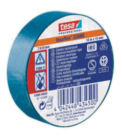 Adhésif Isolation Electrique TESA bleu 10mx15mm