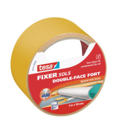 Adhésif double face Adhésion Forte pour sols TESA 5mx50mm