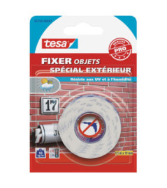 Adhésif double face Extérieur TESA 1,5mx19mm