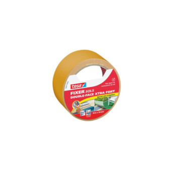 Adhésif double face Extrafort pour sols TESA 10mx50mm