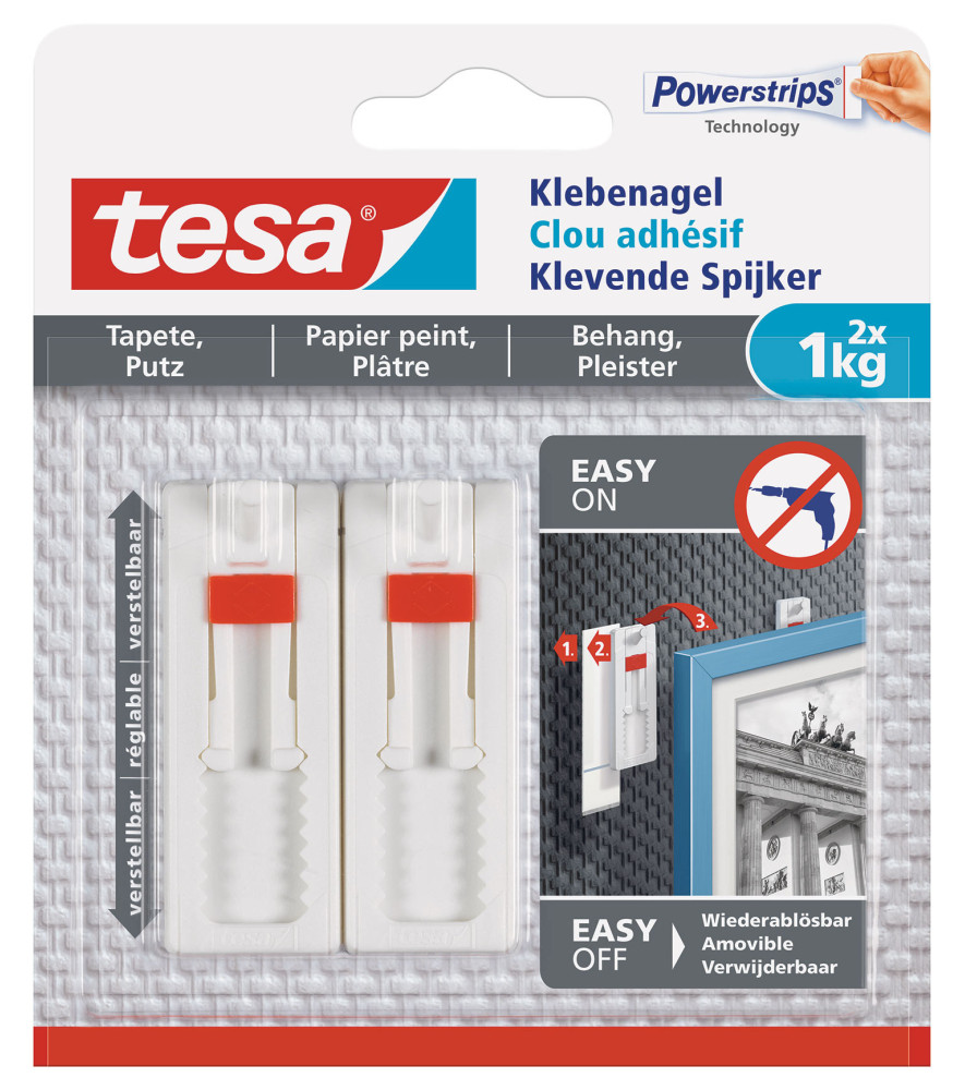 Clou Adhésif ajustable TESA 1kg Clou Adhésif ajustable TESA 1kg
