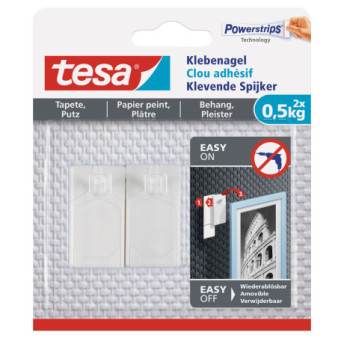 Clou Adhésif pour mur peint et papier peint TESA 0,5kg