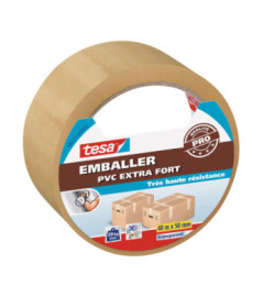 Adhésif d'emballage Extra Fort TESA transparent 40mx50mm