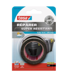 Adhésif de Réparation toilé Super Résistant TESA noir 2,75mx38mm