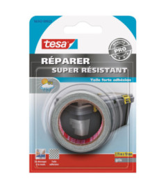 Adhésif de réparation toilé Super Résistant TESA gris 2,75mx19mm