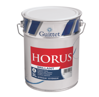 Peinture laque GUITTET Horus brillant blanc 3L