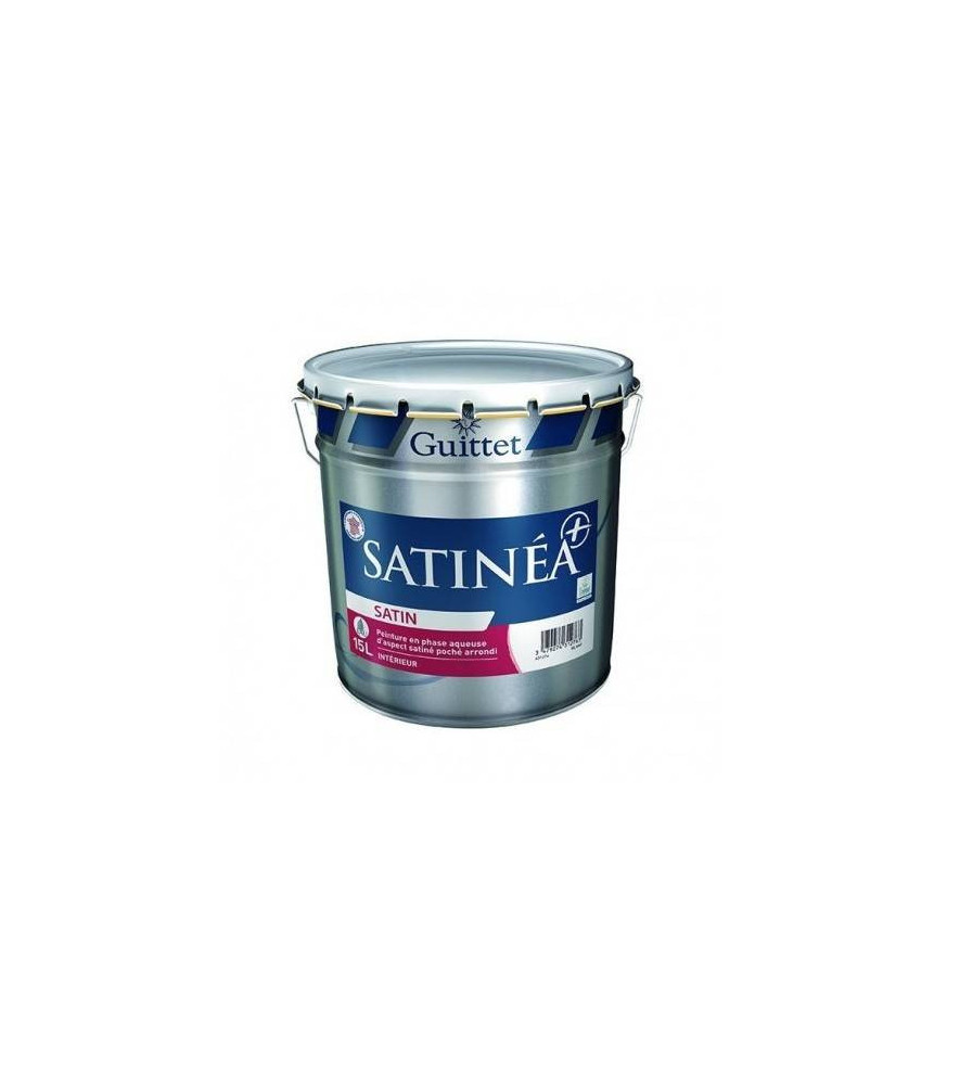 Peinture GUITTET Satinéa+ blanc 15L Peinture GUITTET Satinéa+ blanc 15L